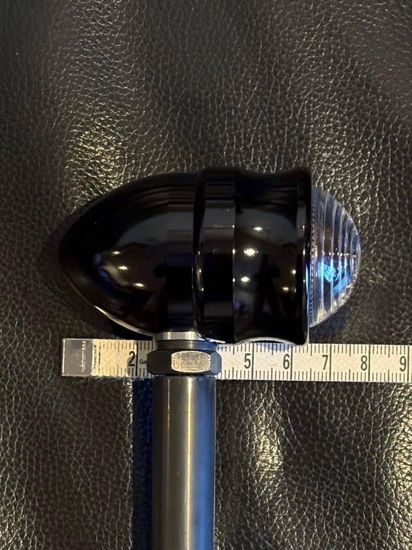 ミスミエンジニアリング スポーツスター用 ウィンカー ブラック 2本配線付き