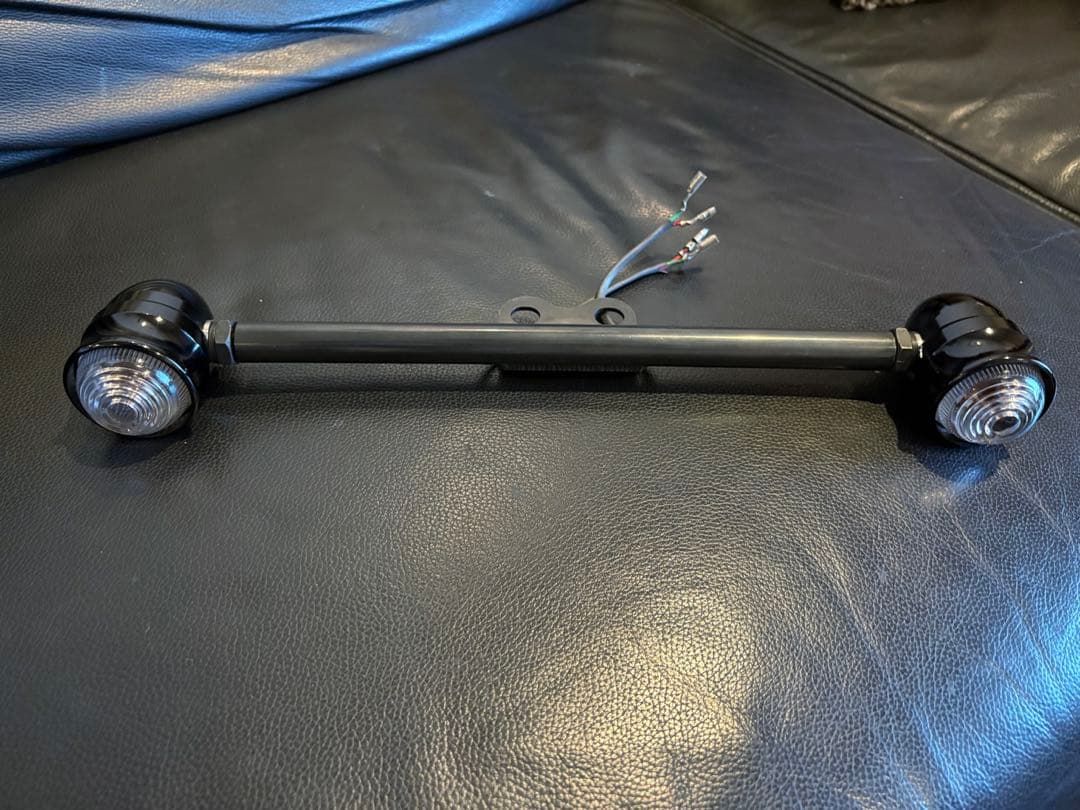 ミスミエンジニアリング スポーツスター用 ウィンカー ブラック 2本配線付き