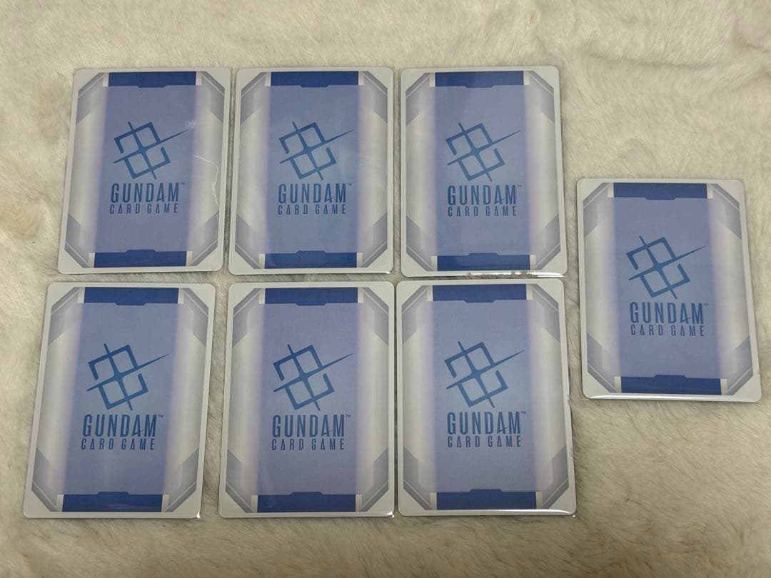 ガンダムカードゲーム　ガンダムバルバトス第1形態　ガンダムグシオンリベイクLR