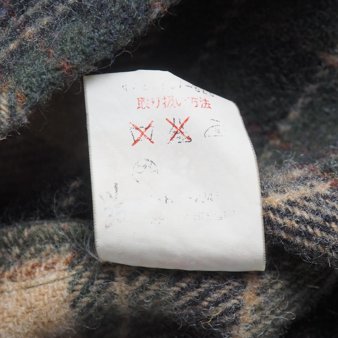 ウールリッチ　アシックス社製　ウールジャケット　チェック柄　美品