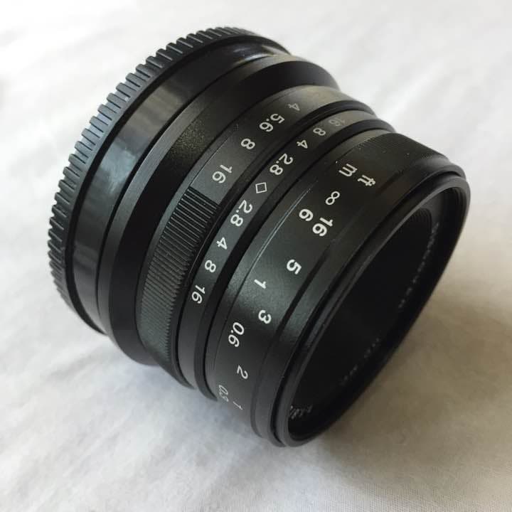 25mm F1.8 単焦点レンズ お散歩レンズ 軽量コンパクト！表現力！美品！