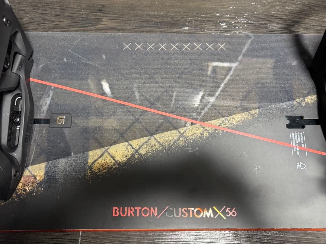 BURTON Custom X 156 × Genesis EST M バートン