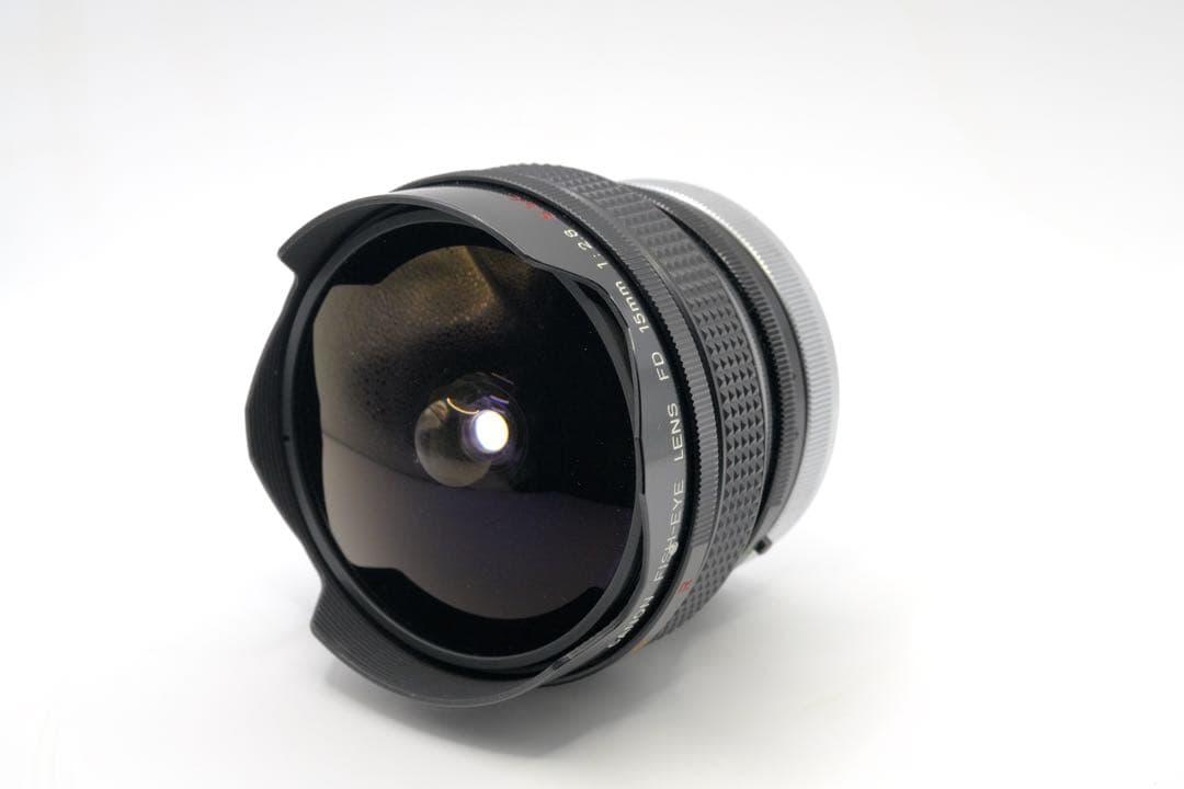 レンズ(単焦点) CANON FISH-EYE LENSE FD 15mm 2.8 SSC