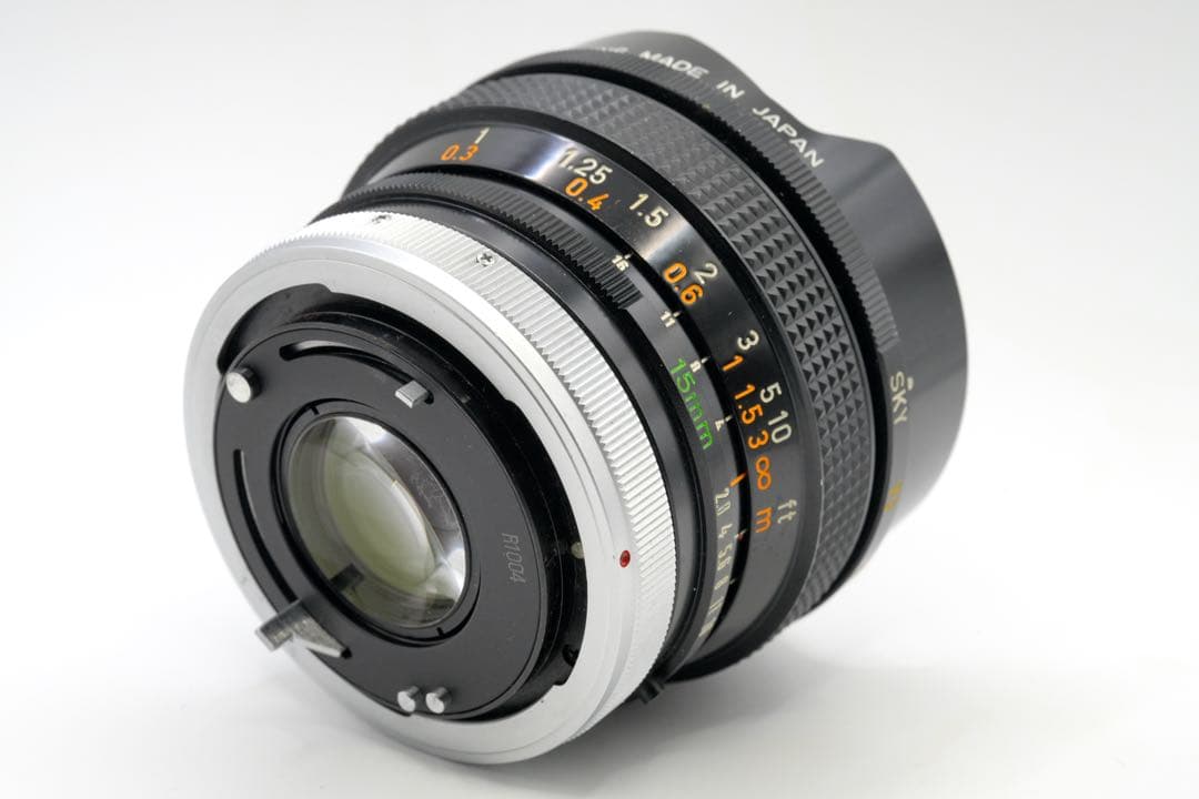 レンズ(単焦点) CANON FISH-EYE LENSE FD 15mm 2.8 SSC