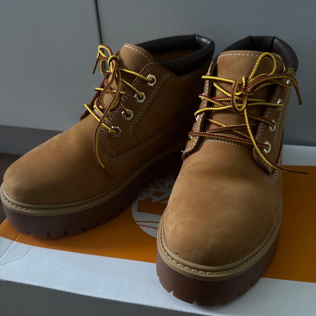 Timberland 24cm 厚底ブーツ