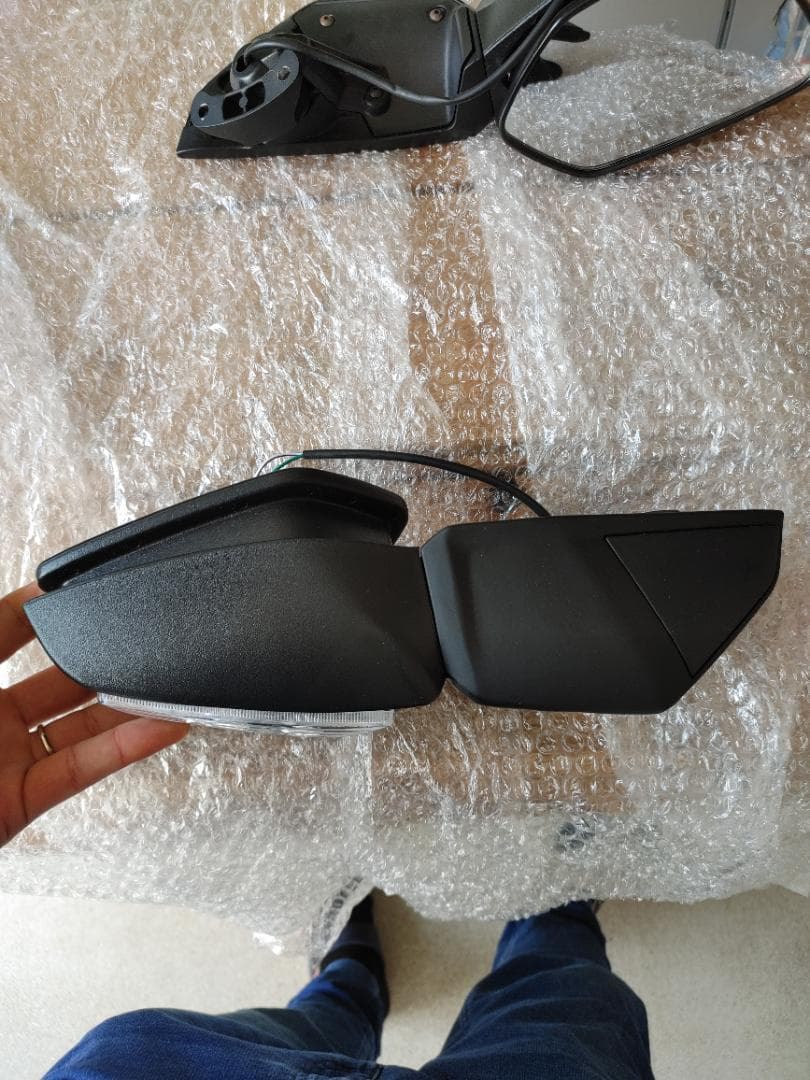 Ninja　ZX10R ミラーウインカー　ウイング　社外品カワサキ