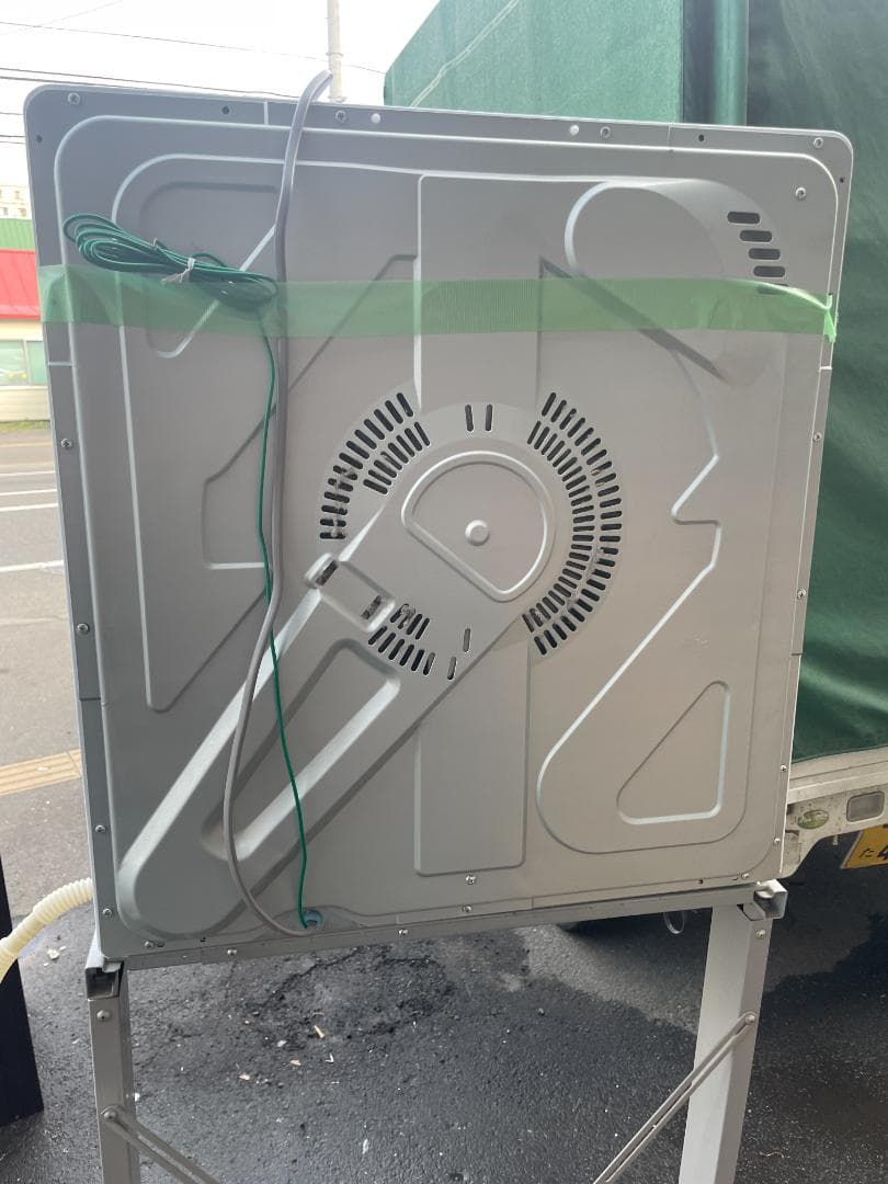 札幌市引取限定 日立 衣類乾燥機 DE-N50WV 2019年製 スタンド付