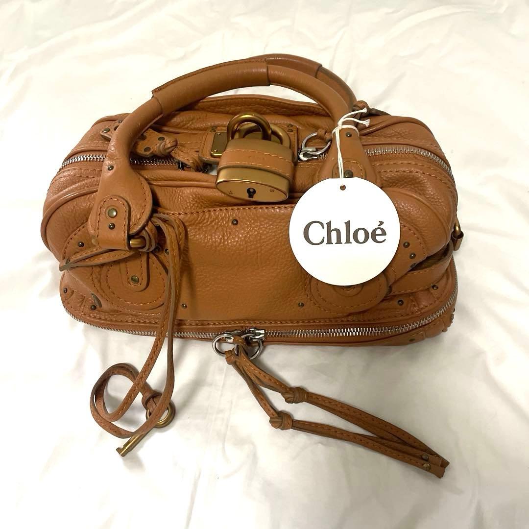 Chloe クロエ　パディントン　ミディアム　ブラウンカラー