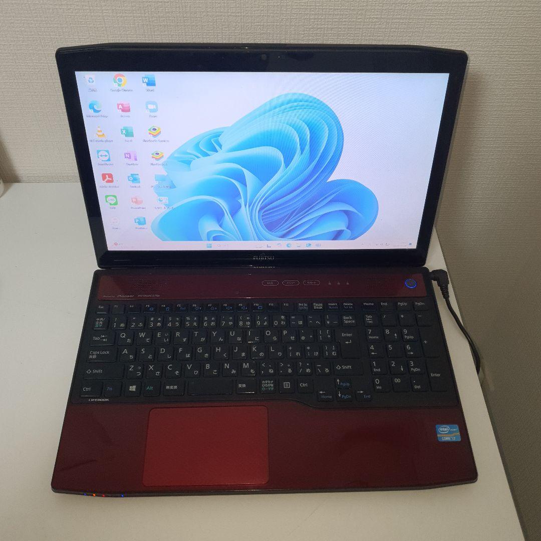 ノートパソコンWindows11高性能Core i7マイクロソフトオフィス付き