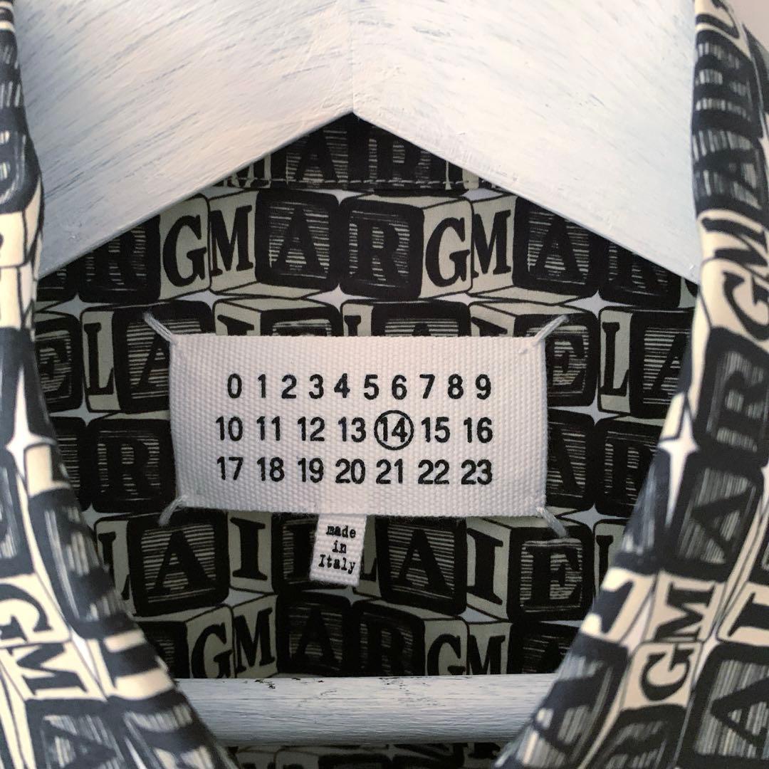 や*い様 MAISON MARGIELA 総柄 シャツ