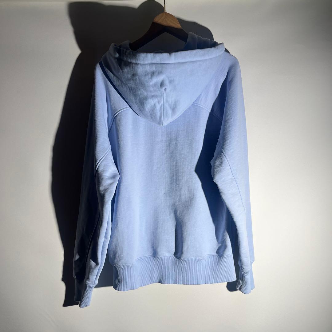 ami ライトブルー プルオーバー フーディ パーカー S