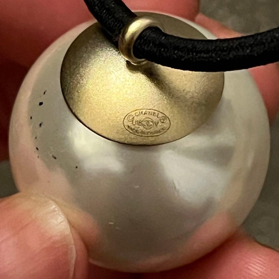 CHANEL シャネル パール ヘアゴム ヘアアクセサリー　no.21