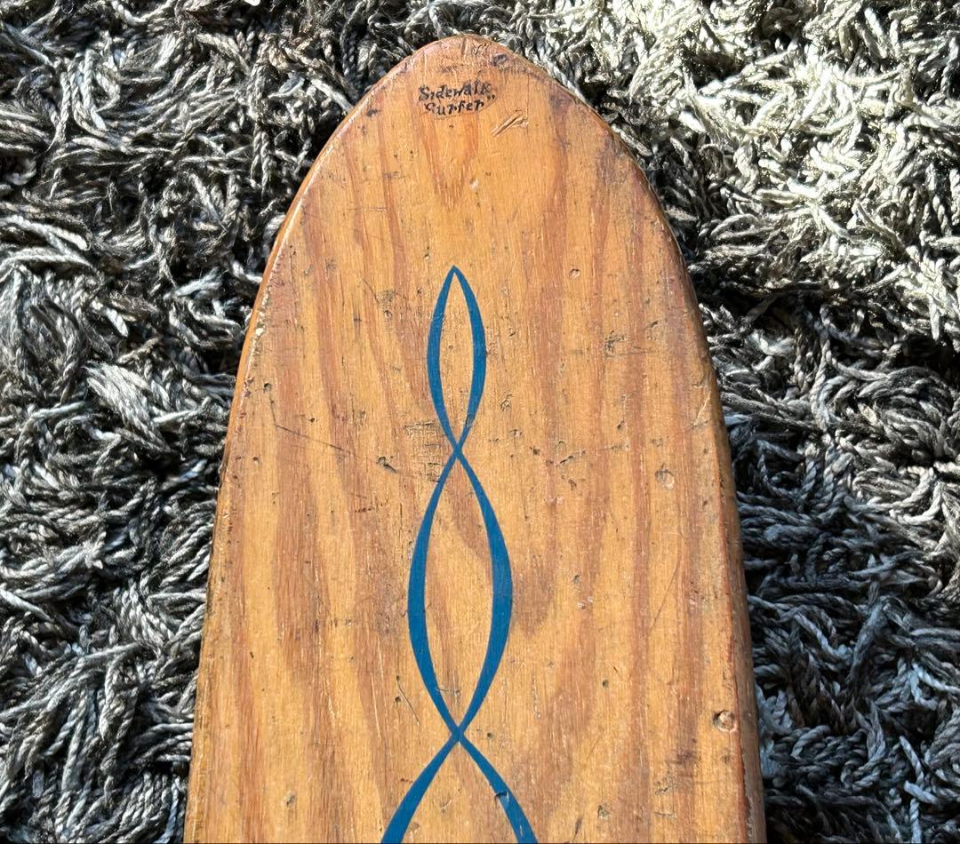 NASH ナッシュ スケートボード SURF BIRD ブルー ビンテージ