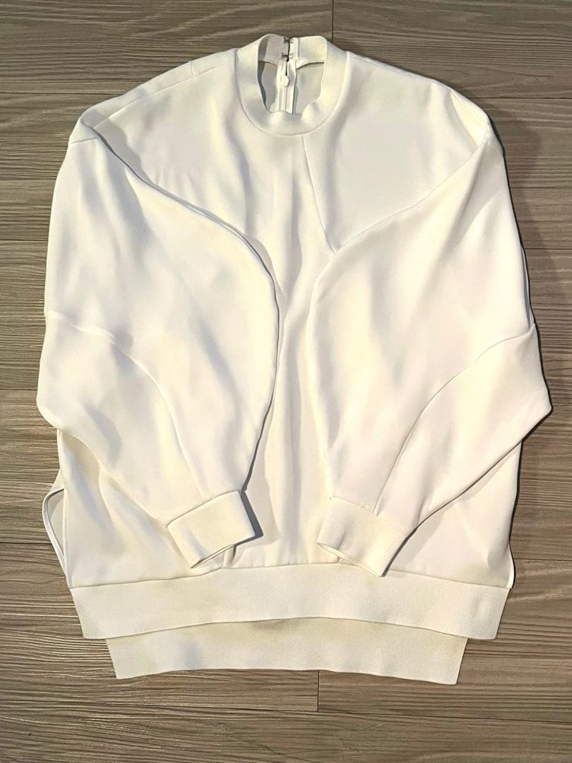 ENFÖLD エンフォルド　オーバーサイズ　美カッティングデザインブラウス　38