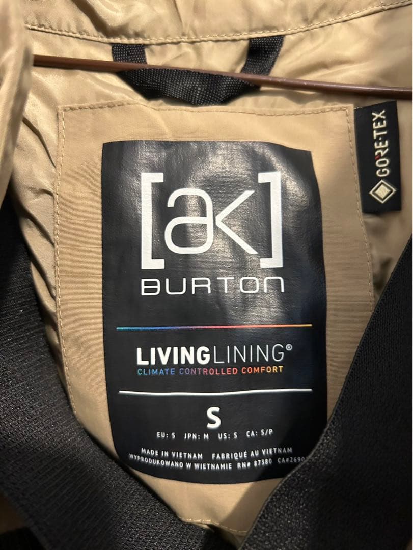 BURTON バートン [ak] cliclic サイクリック 上下セット S