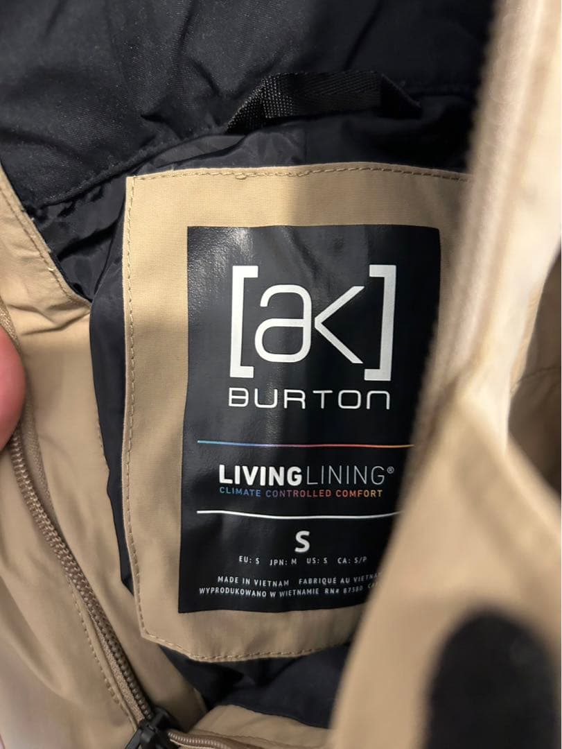 BURTON バートン [ak] cliclic サイクリック 上下セット S