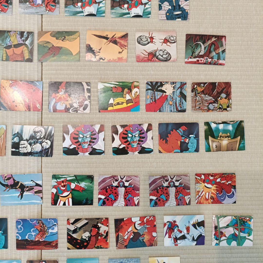 ゲッターロボ トレーディングカード166枚とファイルセット