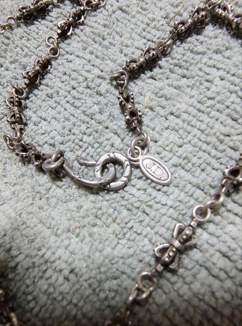 Justin Davis クロスネックレス オリジナルチェーン　約45cm