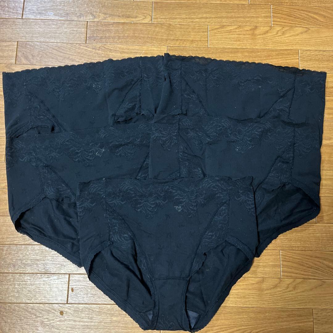 マルコ カーヴィシャス フィットショーツ 黒 3L 補正下着　5枚セット