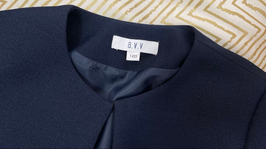 a.v.v フォーマルワンピースボレロセット120