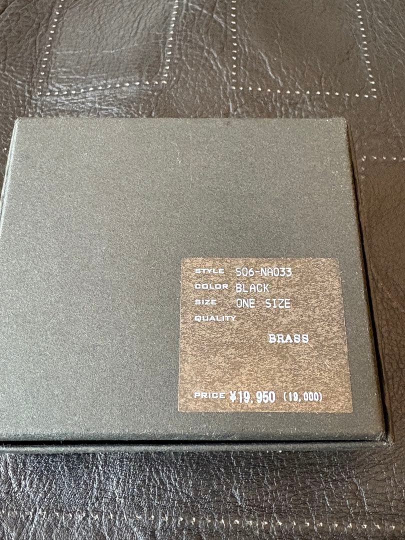 ナンバーナイン ８連 スカル ネックレス