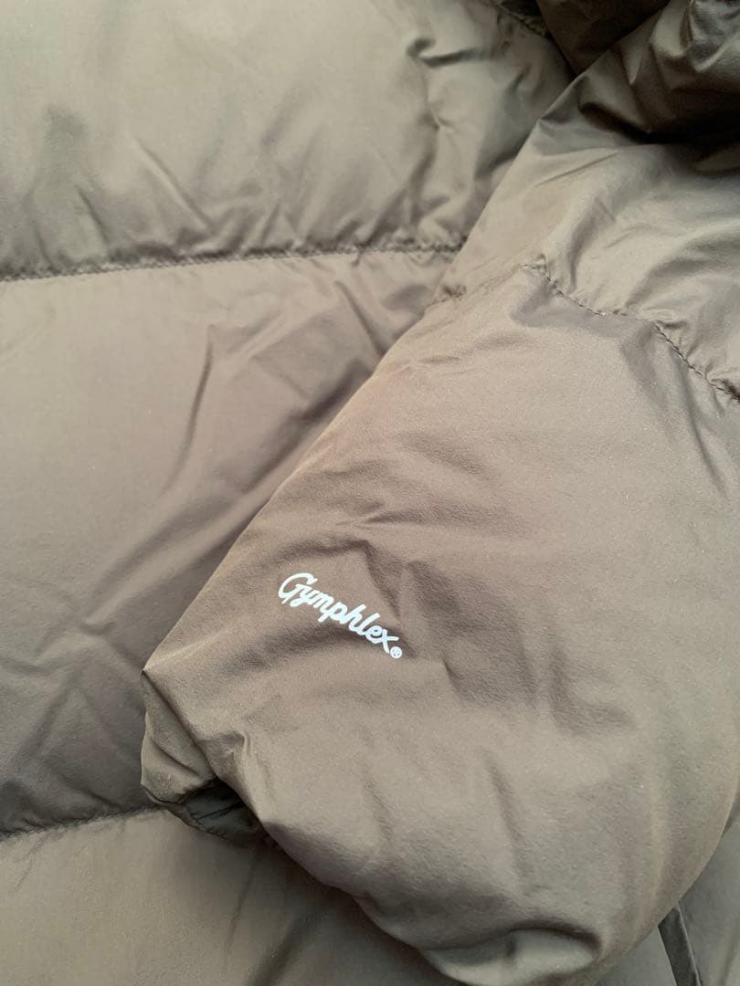 Gymphlex ホワイトグース ダウンジャケット カーキ オリーブ