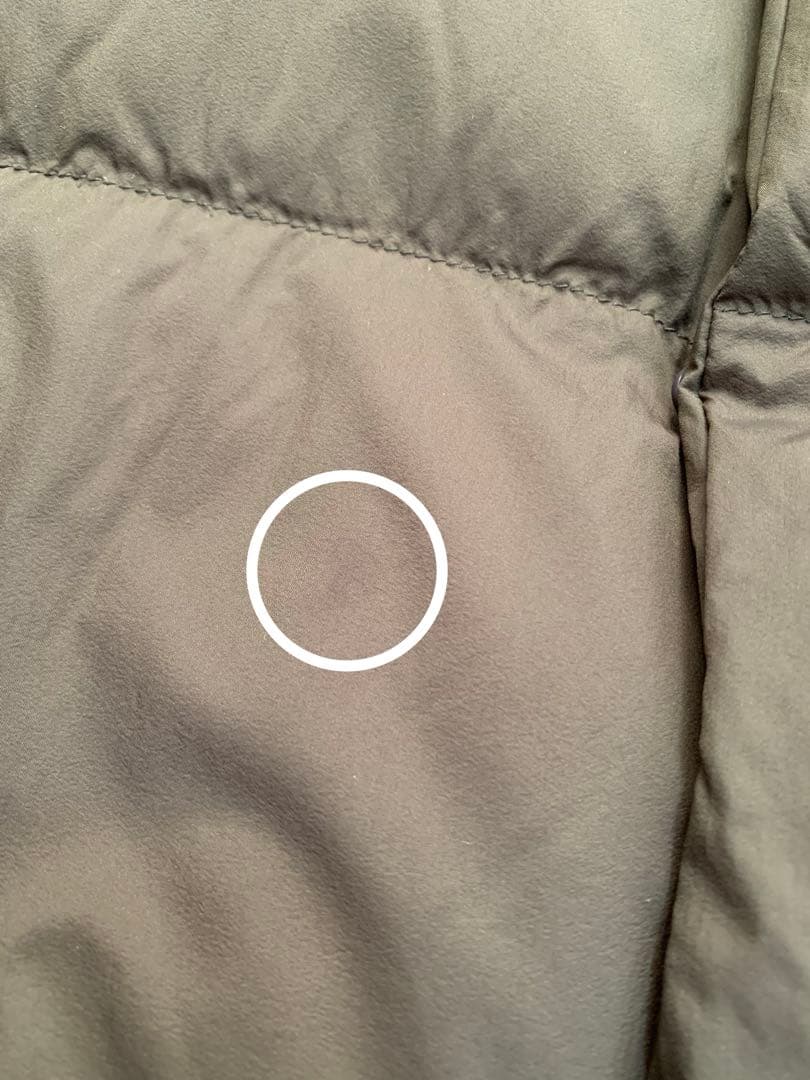 Gymphlex ホワイトグース ダウンジャケット カーキ オリーブ