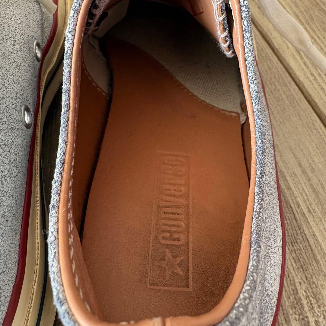 コンバース レザーチャックテイラー 26.0 クラック加工 CT70 Low