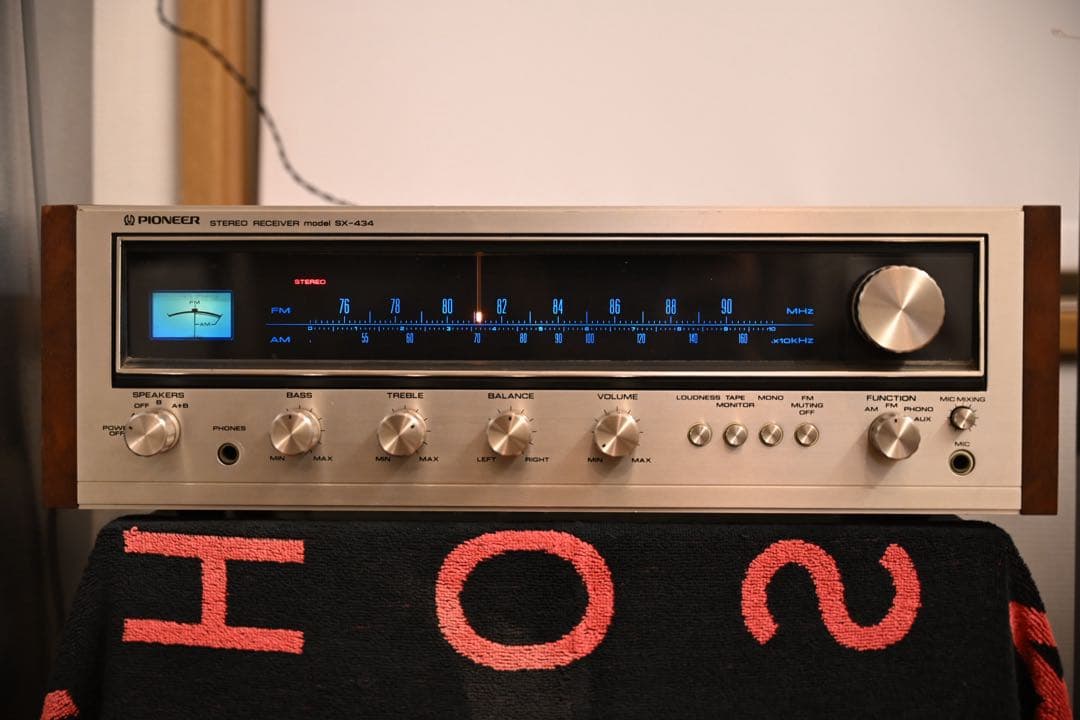 Pioneer SX-434 ステレオレシーバー　レトロ　アンプ　アンテナ整合器