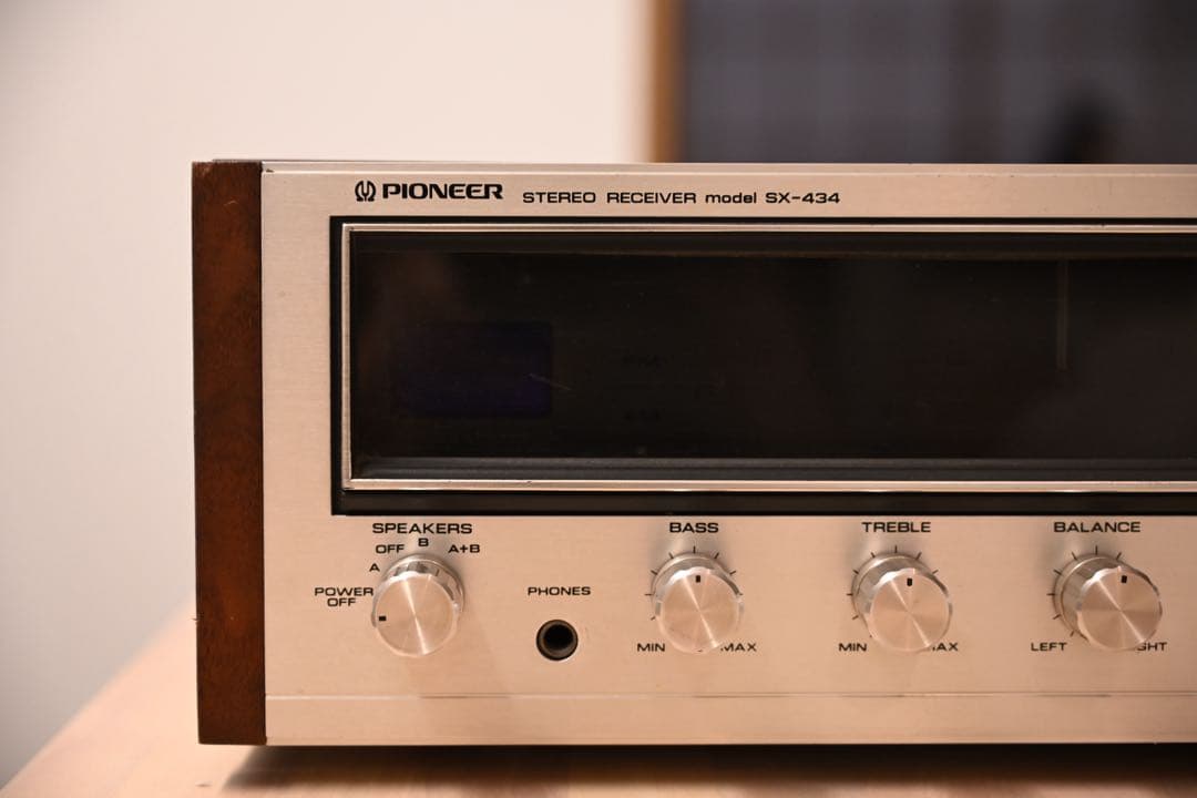 Pioneer SX-434 ステレオレシーバー　レトロ　アンプ　アンテナ整合器