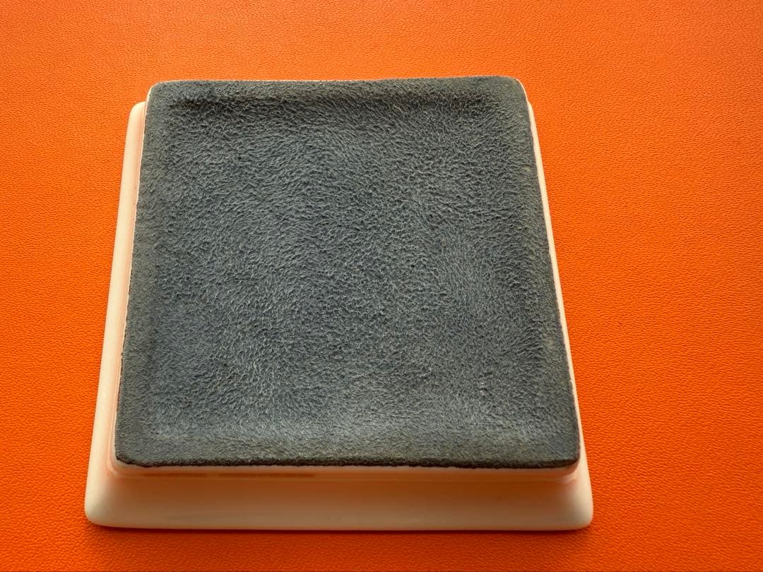 HERMES エルメス シェーヌダンクル アクセサリートレイ ブルー スクエア