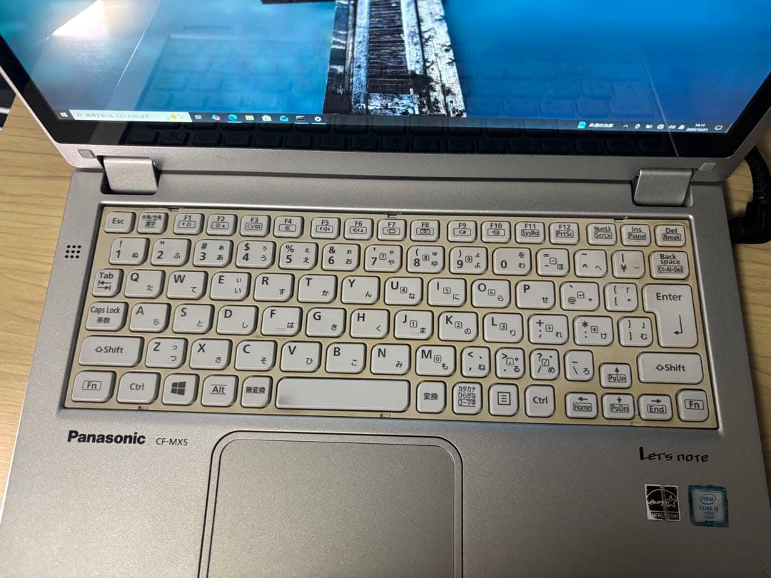 Let's note CF-MX5 SSD256GB メモリー8GB ペン付