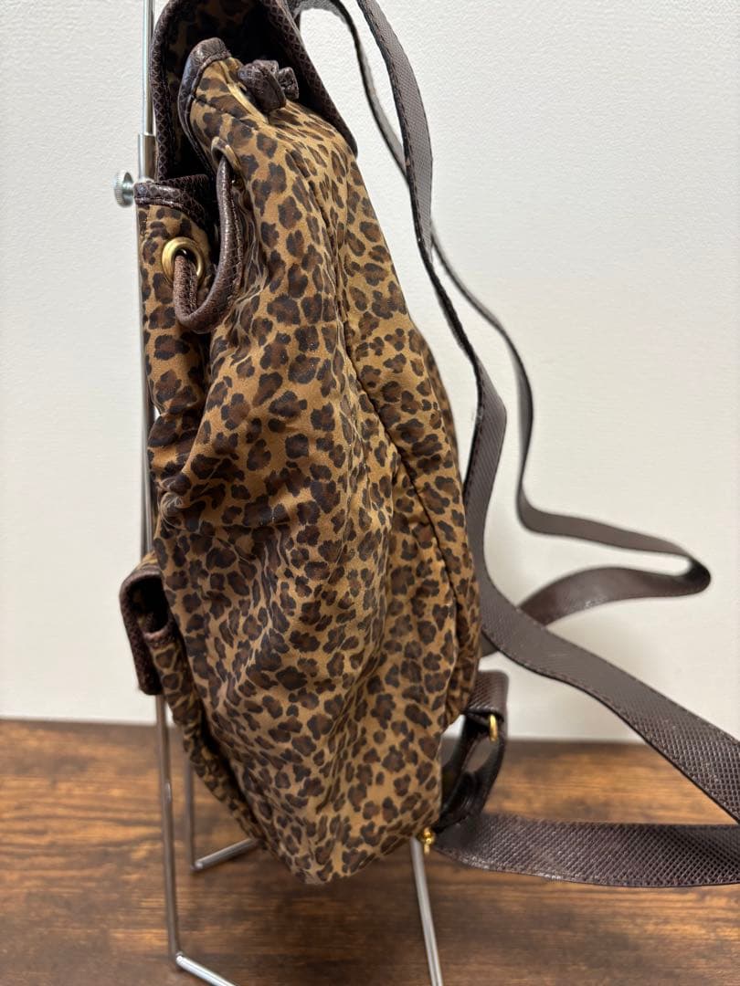 BOTTEGA VENETA（ボッテガ ヴェネタ） レオパード ミニリュック