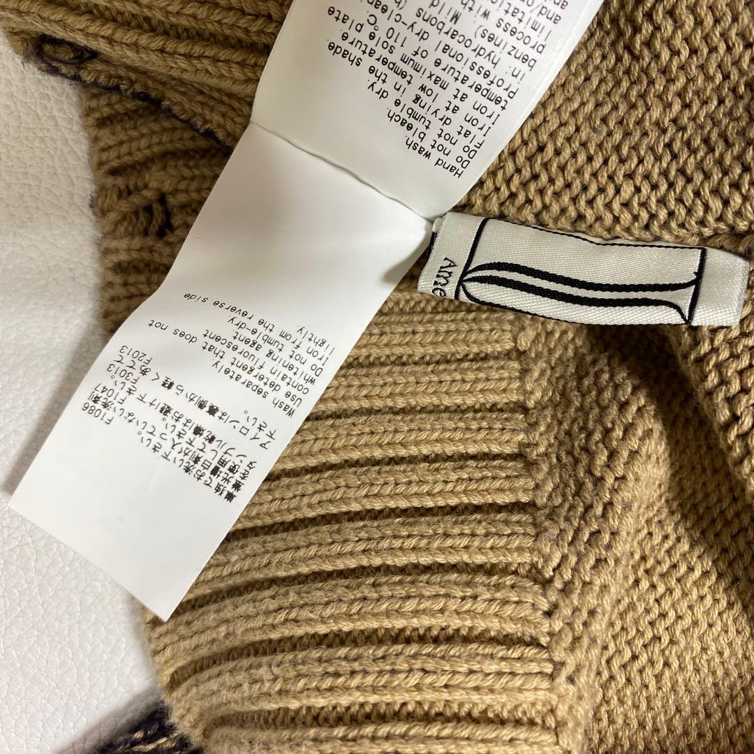 トップス UND VINTAGE LIKE HANDWRITING OVER KNIT