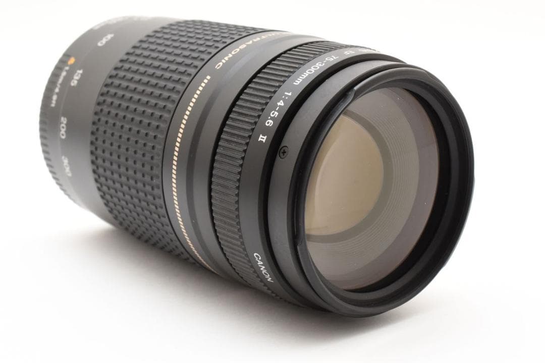 美品 Canon EF 75-300mm F4-5.6 II USM AA337