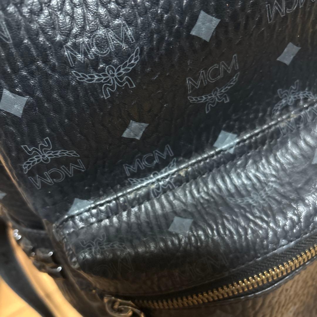 ♡*様 MCM Stark サイドスタッズ バックパック-ヴィセトスsサイズ正規