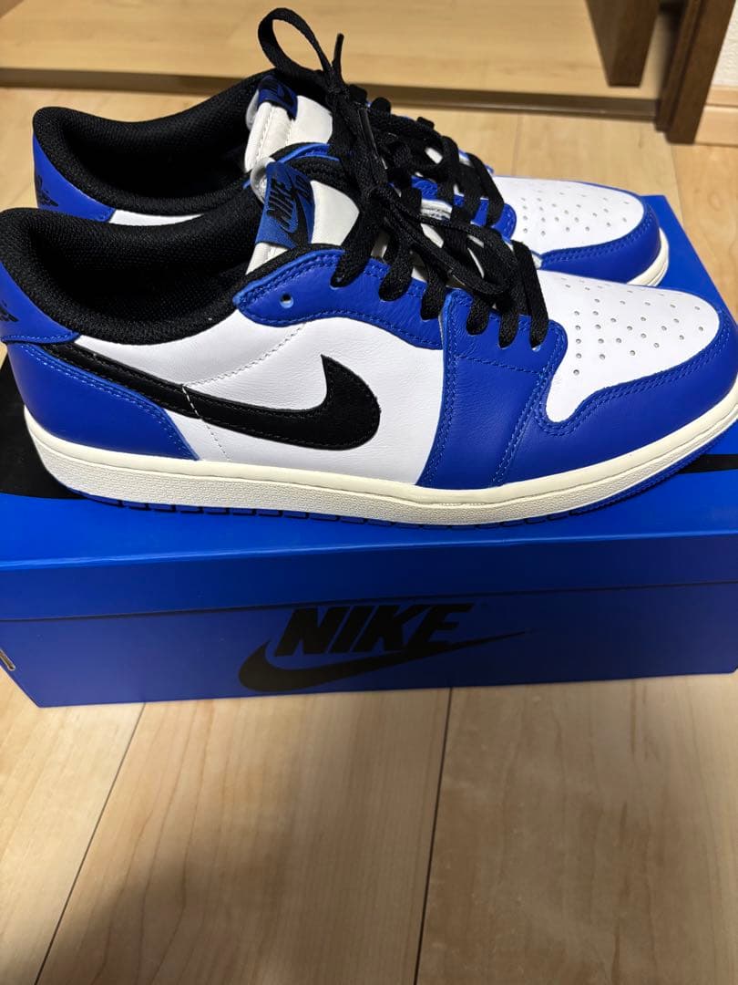 靴 Nike Air Jordan 1 Retro Low OG Game