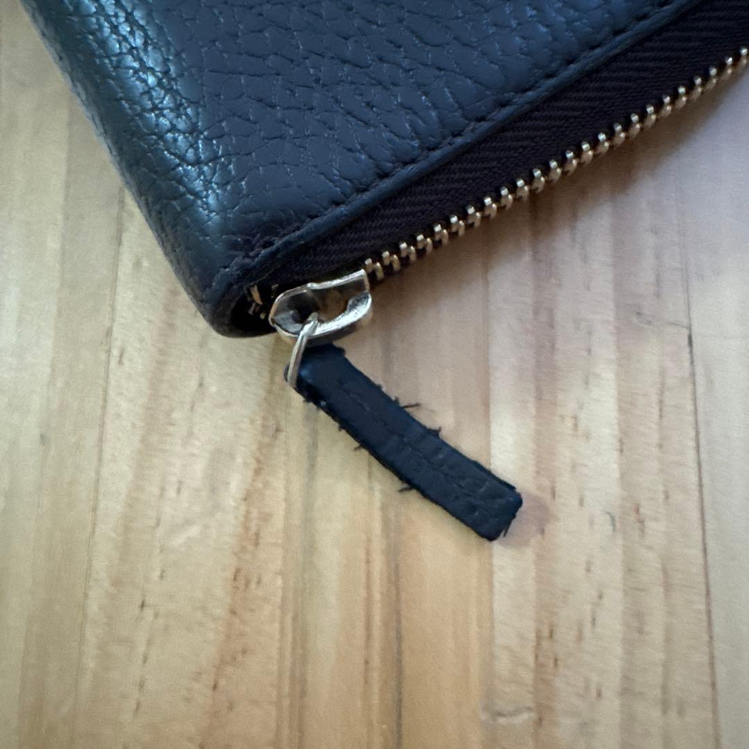 GUCCI ブラウンレザー 長財布