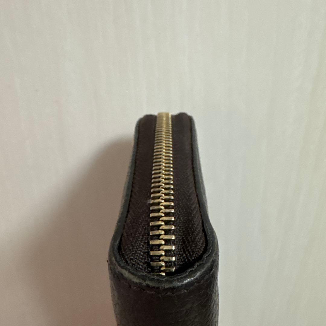 GUCCI ブラウンレザー 長財布