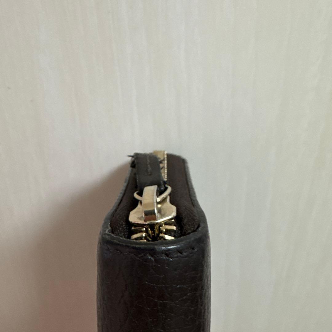 GUCCI ブラウンレザー 長財布