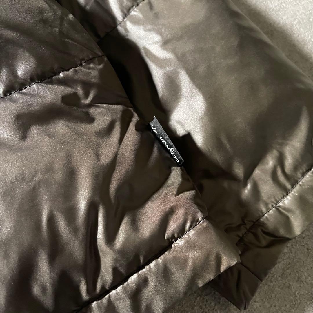 90s agnes b. ダウンジャケット 変形ジップ 鬼フェード ダウンベスト