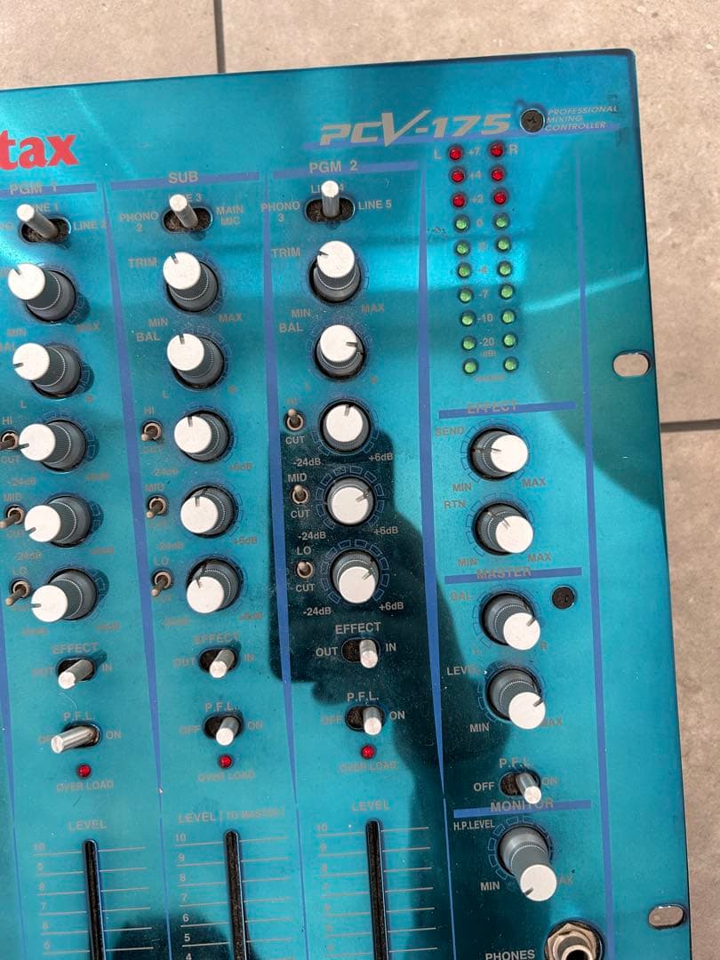 【動作確認済み】Vestax / ベスタックス　pcv-175 ミキサー