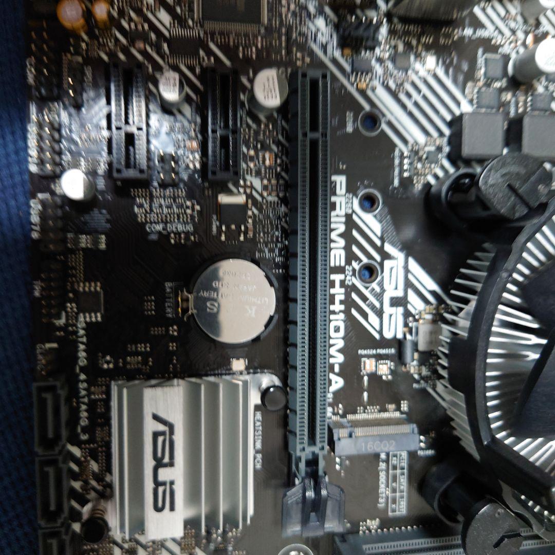 マザーボード＆CPUセット（ASUS/INTEL Corei5-10400F）