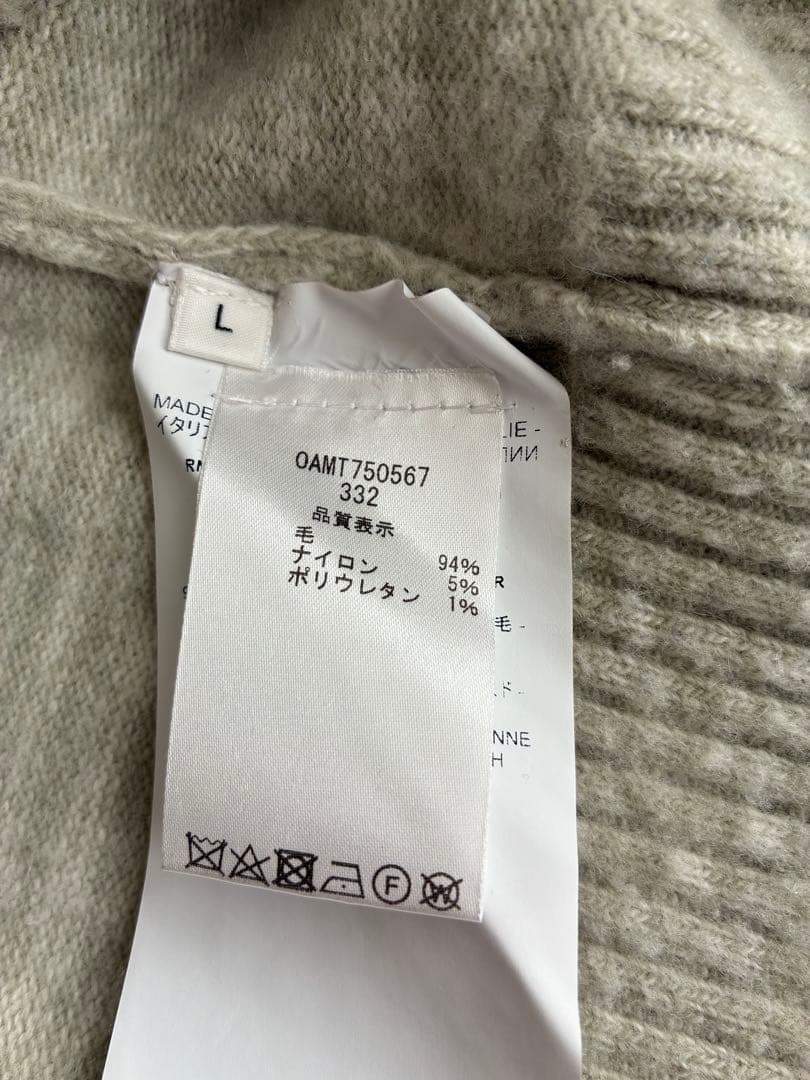 RAF　OAMC　ロゴニット　ウィスラーロールネック