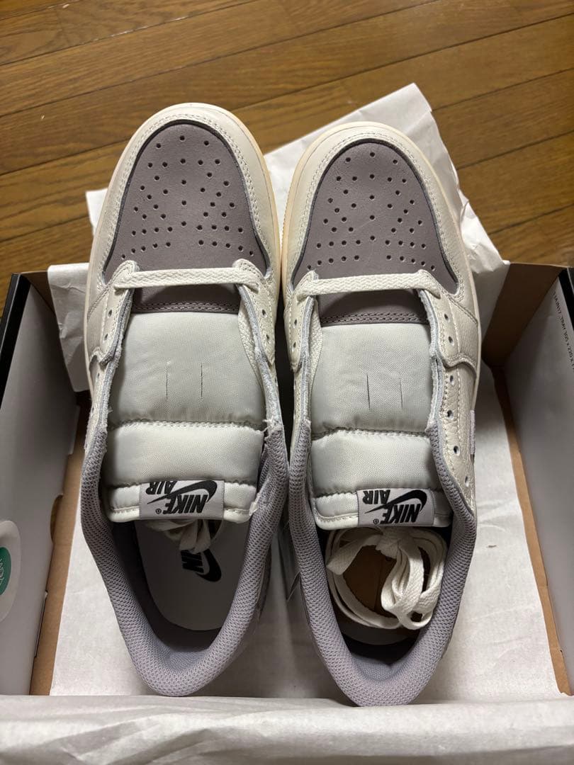 S*Y様 Nike Air Jordan 1 Low ホワイト/グレー