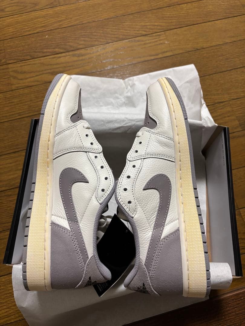 S*Y様 Nike Air Jordan 1 Low ホワイト/グレー
