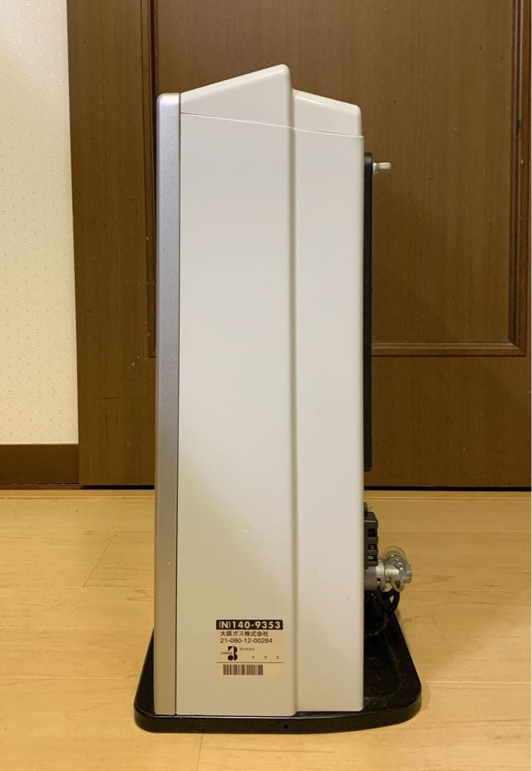 値下げ！【美品】リンナイ　都市ガスファンヒーター　RC-K4001E　ホース付