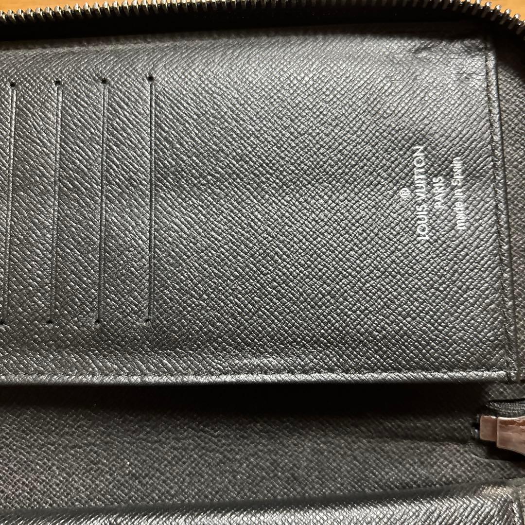 ☆限定お値下げ☆ダミエパターン ブラックレザー長財布