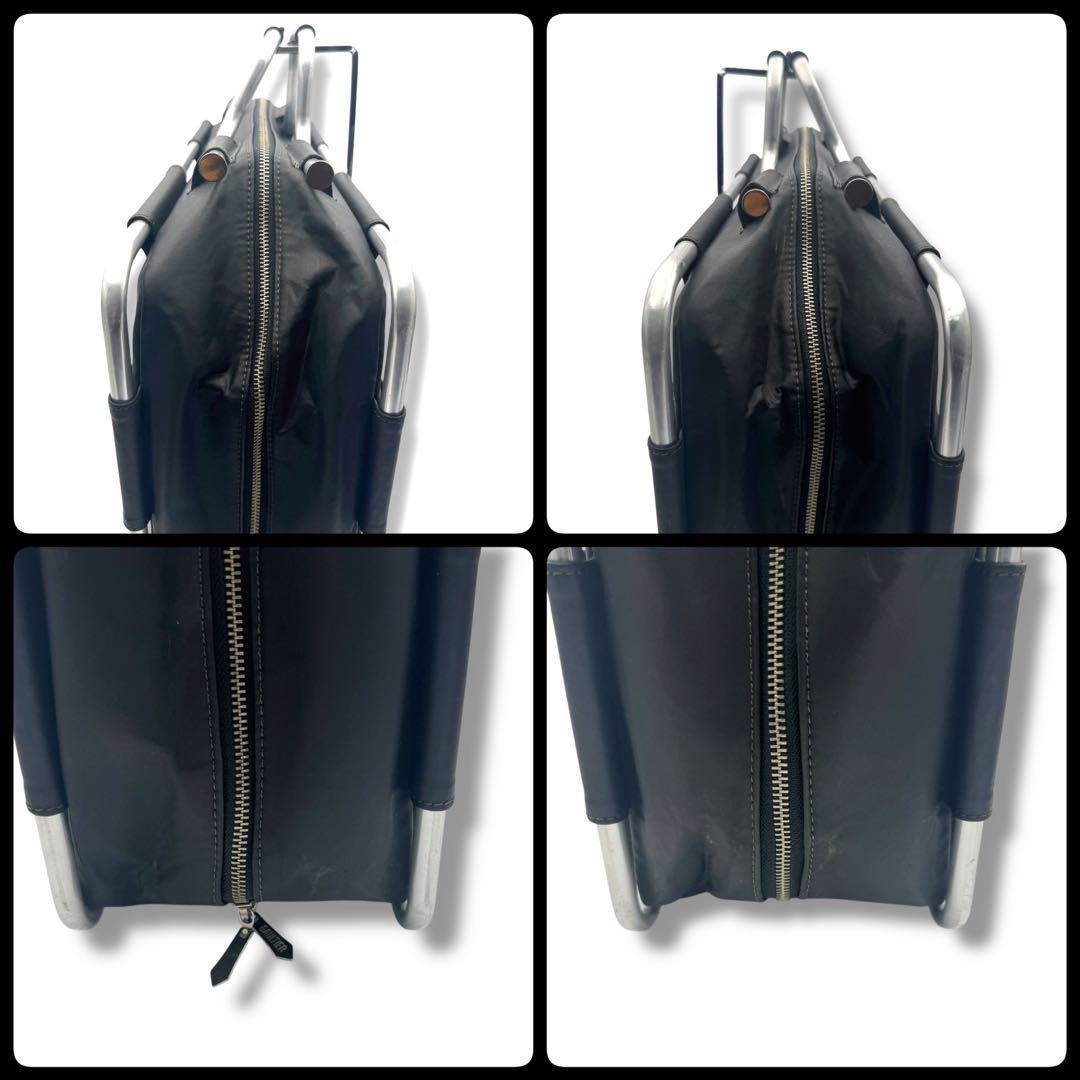 ジャンポールゴルチェ　パイプ　パイプフレーム メタルハンドル　ブラック　黒