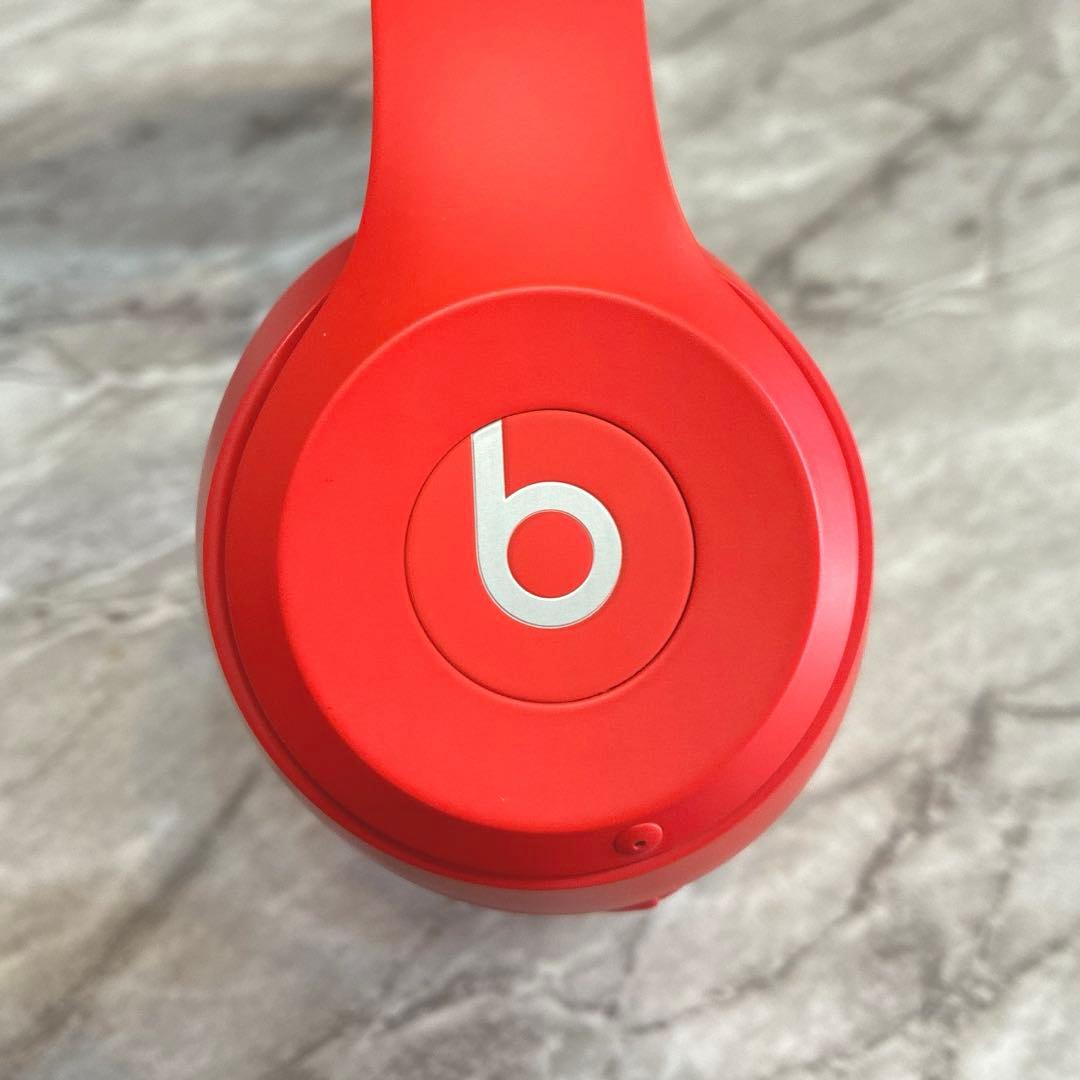 【美品】 Beats Solo3 ワイヤレスヘッドホン レッド